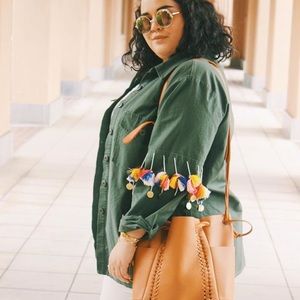 Alice + You Tassle Sleeved Jacket